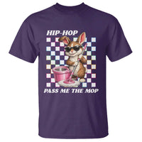 Hip Hop Easter Bunny Cleaning Pun T Shirt Funny Rabbit with Mop