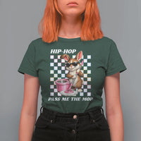Hip Hop Easter Bunny Cleaning Pun T Shirt For Women Funny Rabbit with Mop