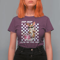 Hip Hop Easter Bunny Cleaning Pun T Shirt For Women Funny Rabbit with Mop