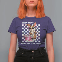 Hip Hop Easter Bunny Cleaning Pun T Shirt For Women Funny Rabbit with Mop
