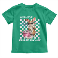 Hip Hop Easter Bunny Cleaning Pun Toddler T Shirt Funny Rabbit with Mop