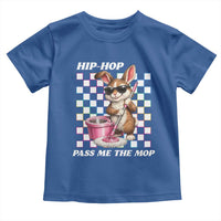 Hip Hop Easter Bunny Cleaning Pun Toddler T Shirt Funny Rabbit with Mop