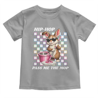 Hip Hop Easter Bunny Cleaning Pun Toddler T Shirt Funny Rabbit with Mop