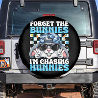 Funny Easter Bunny Forget the Bunnies I’m Chasing Hunnies Spare Tire Cover Cool Rabbit with Sunglasses & Hat Humor