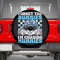 Funny Easter Bunny Forget the Bunnies I’m Chasing Hunnies Spare Tire Cover Cool Rabbit with Sunglasses & Hat Humor
