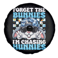 Funny Easter Bunny Forget the Bunnies I’m Chasing Hunnies Spare Tire Cover Cool Rabbit with Sunglasses & Hat Humor