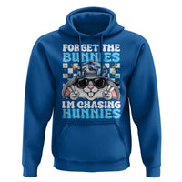 Funny Easter Bunny Forget the Bunnies I’m Chasing Hunnies Hoodie Cool Rabbit with Sunglasses & Hat Humor
