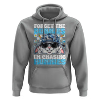 Funny Easter Bunny Forget the Bunnies I’m Chasing Hunnies Hoodie Cool Rabbit with Sunglasses & Hat Humor