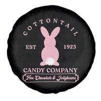 Cottontail Candy Company Vintage Easter Bunny Spare Tire Cover Retro Chocolate and Jellybeans Spring Lovers