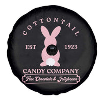 Cottontail Candy Company Vintage Easter Bunny Spare Tire Cover Retro Chocolate and Jellybeans Spring Lovers