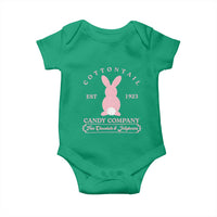 Cottontail Candy Company Vintage Easter Bunny Baby Onesie Retro Chocolate and Jellybeans Spring Lovers