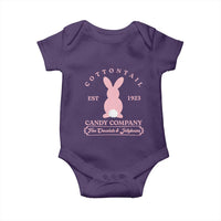 Cottontail Candy Company Vintage Easter Bunny Baby Onesie Retro Chocolate and Jellybeans Spring Lovers