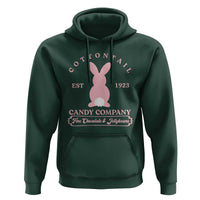Cottontail Candy Company Vintage Easter Bunny Hoodie Retro Chocolate and Jellybeans Spring Lovers