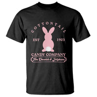 Cottontail Candy Company Vintage Easter Bunny T Shirt Retro Chocolate and Jellybeans Spring Lovers