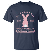Cottontail Candy Company Vintage Easter Bunny T Shirt Retro Chocolate and Jellybeans Spring Lovers