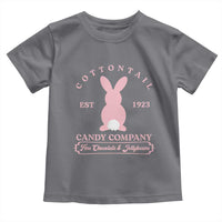 Cottontail Candy Company Vintage Easter Bunny Toddler T Shirt Retro Chocolate and Jellybeans Spring Lovers