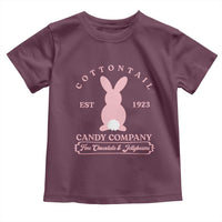 Cottontail Candy Company Vintage Easter Bunny Toddler T Shirt Retro Chocolate and Jellybeans Spring Lovers