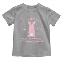 Cottontail Candy Company Vintage Easter Bunny Toddler T Shirt Retro Chocolate and Jellybeans Spring Lovers