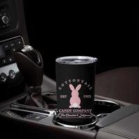 Cottontail Candy Company Vintage Easter Bunny Tumbler Cup Retro Chocolate and Jellybeans Spring Lovers