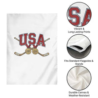USA Ice Hockey Pride 1980 to 2026 Legacy Garden Flag Patriotic American Champions