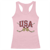 USA Ice Hockey Pride 1980 to 2026 Legacy Racerback Tank Top Patriotic American Champions