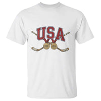 USA Ice Hockey Pride 1980 to 2026 Legacy T Shirt Patriotic American Champions