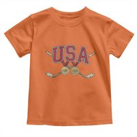 USA Ice Hockey Pride 1980 to 2026 Legacy Toddler T Shirt Patriotic American Champions
