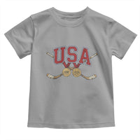 USA Ice Hockey Pride 1980 to 2026 Legacy Toddler T Shirt Patriotic American Champions