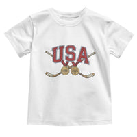USA Ice Hockey Pride 1980 to 2026 Legacy Toddler T Shirt Patriotic American Champions