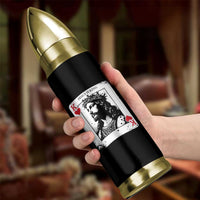 Jesus Is King Playing Card Graphic Bullet Tumbler King of Hearts Christian Faith