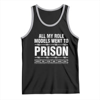 All My Role Models Went To Prison Tank Top Biblical History Heroes Faith Statement