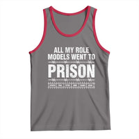 All My Role Models Went To Prison Tank Top Biblical History Heroes Faith Statement