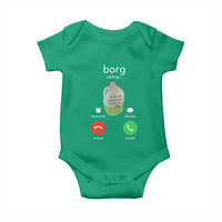 Funny Borg Drink Caling Meme Baby Onesie College Party Drink Viral Humor