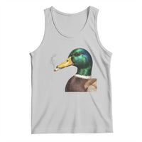Smoking Mallard Meme Graphic Tank Top Chaotic Funny Wild Duck Attitude Viral Internet Humor