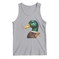 Smoking Mallard Meme Graphic Tank Top Chaotic Funny Wild Duck Attitude Viral Internet Humor