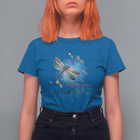 Where You Lead I Will Follow Nostalgic Spiritual Dragonfly T-Shirt for Women, Dragonfly Gift for Insect Lover, Spiritual Shirt T Shirt For Women - Wonder Print Shop