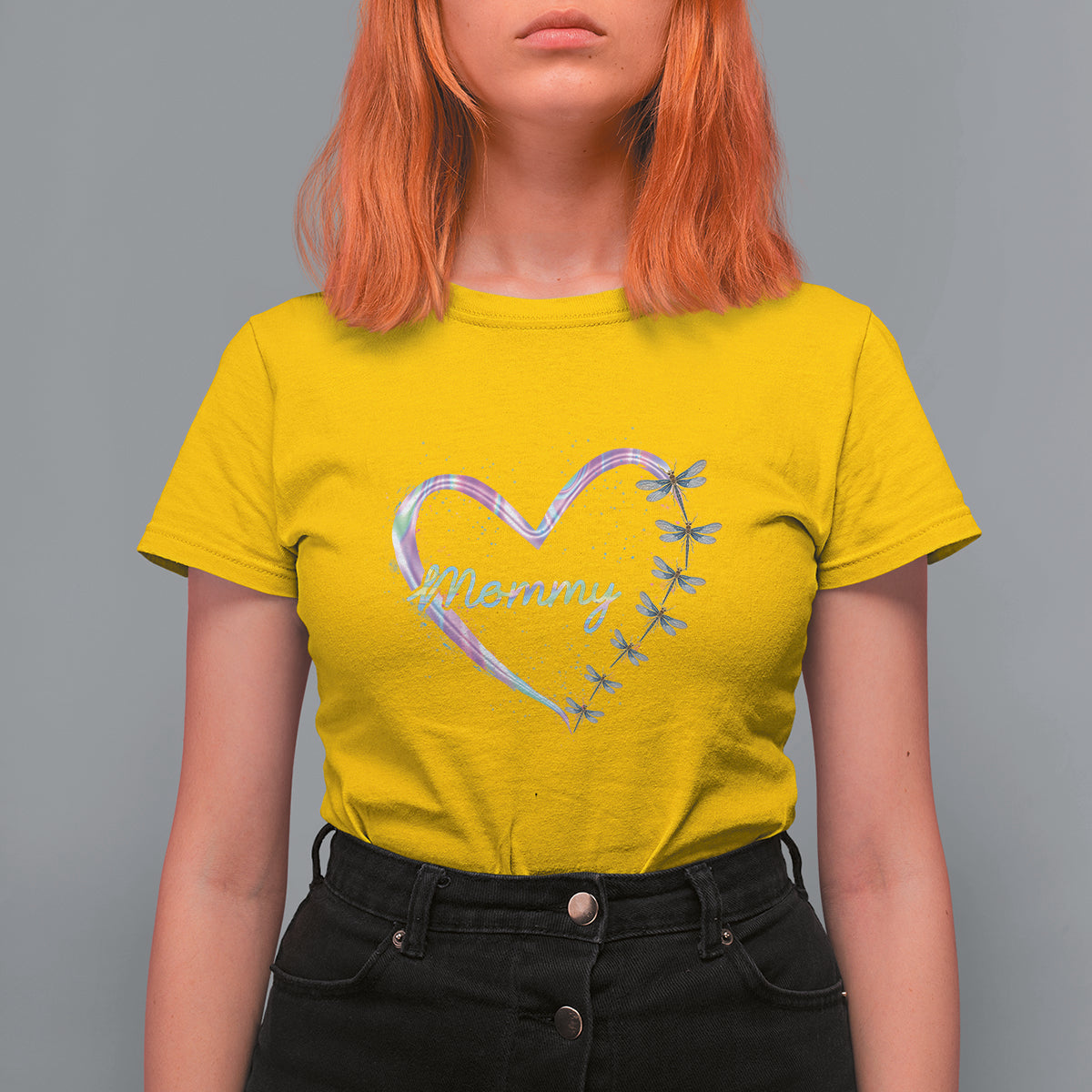 Dragonfly Shirt for Mom, Mother's Day Gift, Mommy Best Mom Ever Dragonfly T-Shirt for Women, Dragonfly Gifts for Mom, Dragonfly Lover T Shirt For Women - Wonder Print Shop