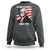 Funny Patriotic Founding Father Sweatshirt No Kings in America Since 1776 4th of July - Wonder Print Shop