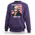 Funny Patriotic Founding Father Sweatshirt No Kings in America Since 1776 4th of July - Wonder Print Shop