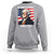 Funny Patriotic Founding Father Sweatshirt No Kings in America Since 1776 4th of July - Wonder Print Shop