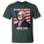 Funny Patriotic Founding Father T Shirt No Kings in America Since 1776 4th of July - Wonder Print Shop