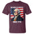 Funny Patriotic Founding Father T Shirt No Kings in America Since 1776 4th of July - Wonder Print Shop