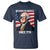 Funny Patriotic Founding Father T Shirt No Kings in America Since 1776 4th of July - Wonder Print Shop