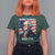 Funny Patriotic Founding Father T Shirt For Women No Kings in America Since 1776 4th of July - Wonder Print Shop