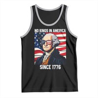 Funny Patriotic Founding Father Tank Top No Kings in America Since 1776 4th of July - Wonder Print Shop