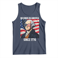 Funny Patriotic Founding Father Tank Top No Kings in America Since 1776 4th of July - Wonder Print Shop