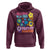No Kings in America Protect Democracy Hoodie Colorful Flowers Patriotic Feminists - Wonder Print Shop