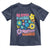 No Kings in America Protect Democracy Toddler T Shirt Colorful Flowers Patriotic Feminists - Wonder Print Shop