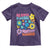 No Kings in America Protect Democracy Toddler T Shirt Colorful Flowers Patriotic Feminists - Wonder Print Shop