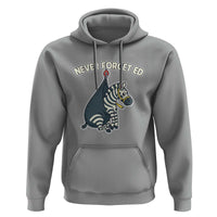 Never Forget Ed The Zebra Meme Hoodie Funny Viral Animal Escape Internet Humor Fans - Wonder Print Shop